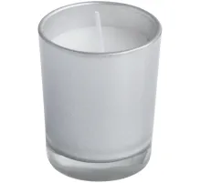 Свеча Glimmy, серебристая