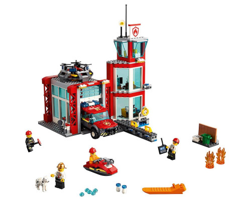 Конструктор «LEGO City. Пожарное депо» Конструктор «LEGO City. Пожарное депо»