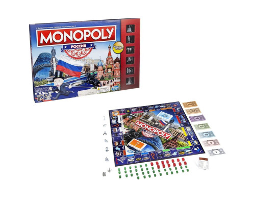 Игра настольная «Монополия. Россия» Игра настольная «Монополия. Россия»