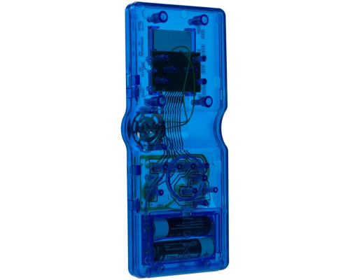 Игровая консоль Tetramino Transparent, синяя Игровая консоль Tetramino Transparent, синяя