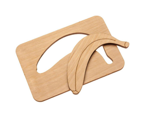 Карточки-раскраски Wood Games, фрукты Карточки-раскраски Wood Games, фрукты