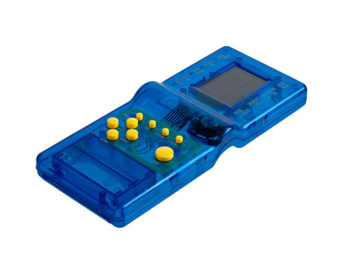 Игровая консоль Tetramino Transparent, синяя Игровая консоль Tetramino Transparent, синяя