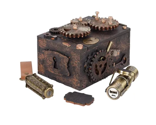 Шкатулка с секретом Gearbox, малая