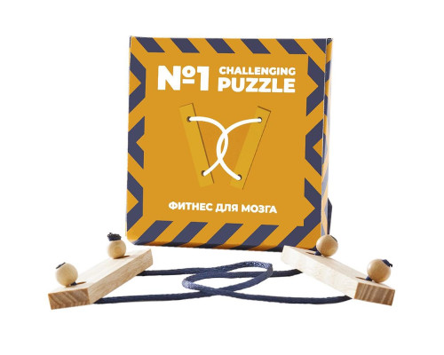 Головоломка Challenging Puzzle Wood, модель 1 Головоломка Challenging Puzzle Wood, модель 1