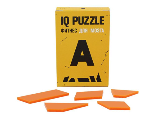Головоломка IQ Puzzle Letter А Головоломка IQ Puzzle Letter А