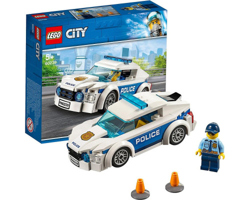 Конструктор «LEGO City. Автомобиль полицейского патруля» Конструктор «LEGO City. Автомобиль полицейского патруля»