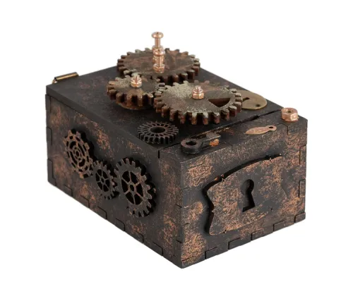 Шкатулка с секретом Gearbox, малая