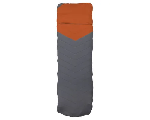 Чехол для туристического коврика Quilted V Sheet, серо-оранжевый