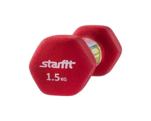 Гантель Atlas 1,5 кг, красная Гантель Atlas 1,5 кг, красная