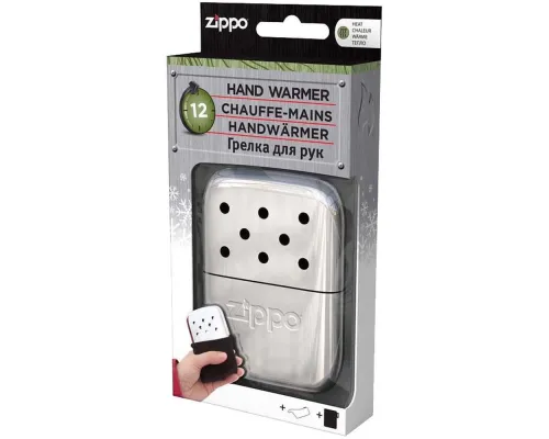 Каталитическая грелка для рук Zippo, серебристая Каталитическая грелка для рук Zippo, серебристая
