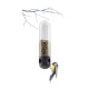 Кормушка для птиц Bird Feeder Tube, подвесная, черная