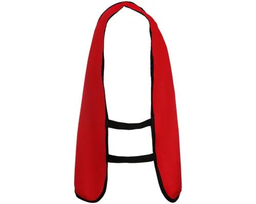 Манишка Outfit, двусторонняя, белая с красным Манишка Outfit, двусторонняя, белая с красным