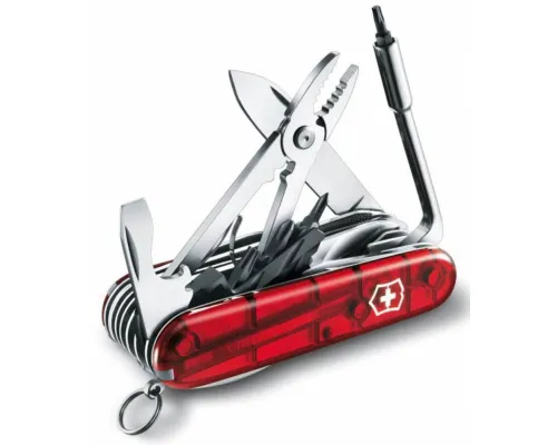 Офицерский нож CyberTool L, полупрозрачный красный Офицерский нож CyberTool L, полупрозрачный красный