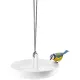 Поилка для птиц Bird Drinker, подвесная, белая