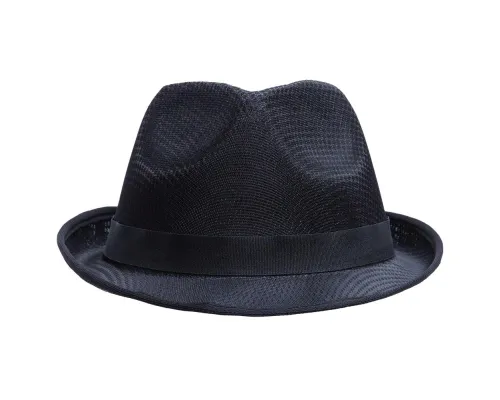 Шляпа Gentleman, черная с черной лентой Шляпа Gentleman, черная с черной лентой