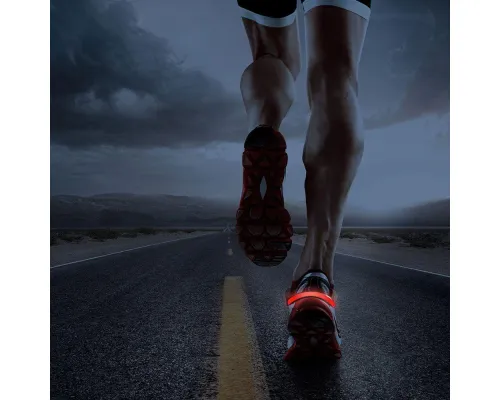 Фонарик-маячок безопасности на обувь Forrest Run, белый Фонарик-маячок безопасности на обувь Forrest Run, белый