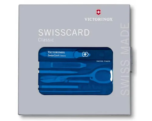 Набор инструментов SwissCard, синий Набор инструментов SwissCard, синий
