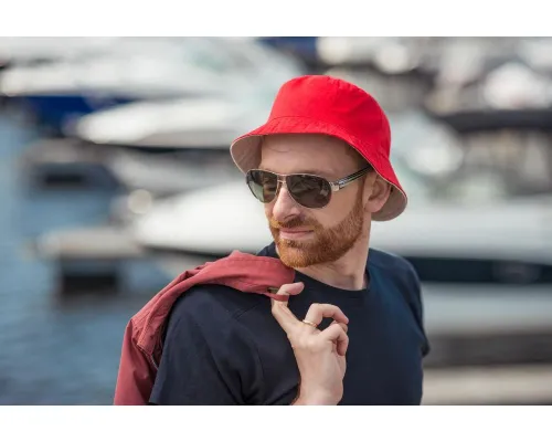 Панама Unit Summer двусторонняя, оранжевая с серым Панама Unit Summer двусторонняя, оранжевая с серым