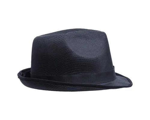 Шляпа Gentleman, черная с черной лентой Шляпа Gentleman, черная с черной лентой