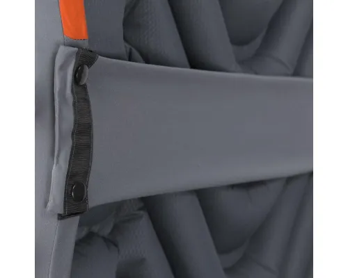 Чехол для туристического коврика Quilted V Sheet, серо-оранжевый