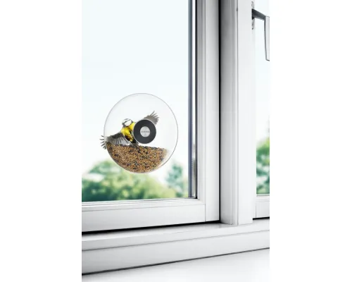 Кормушка для птиц Window Bird Feeder, прозрачная, большая Кормушка для птиц Window Bird Feeder, прозрачная, большая