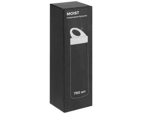 Спортивная бутылка Moist, синяя Спортивная бутылка Moist, синяя
