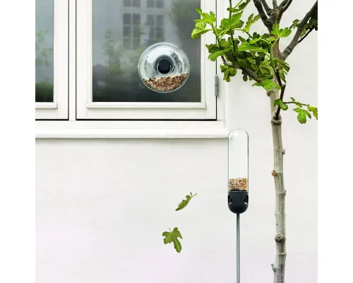 Кормушка для птиц Window Bird Feeder, прозрачная, большая Кормушка для птиц Window Bird Feeder, прозрачная, большая