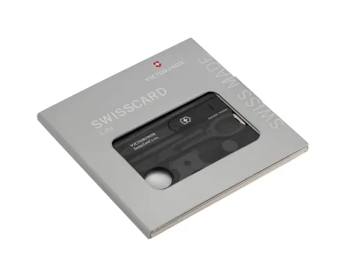 Набор инструментов SwissCard Lite, черный Набор инструментов SwissCard Lite, черный