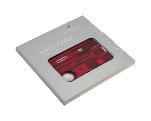 Набор инструментов SwissCard Lite, красный Набор инструментов SwissCard Lite, красный