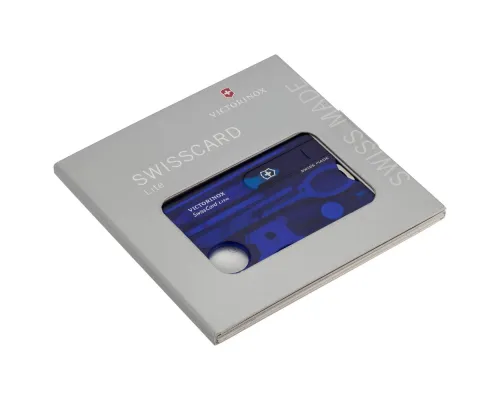 Набор инструментов SwissCard Lite, синий Набор инструментов SwissCard Lite, синий