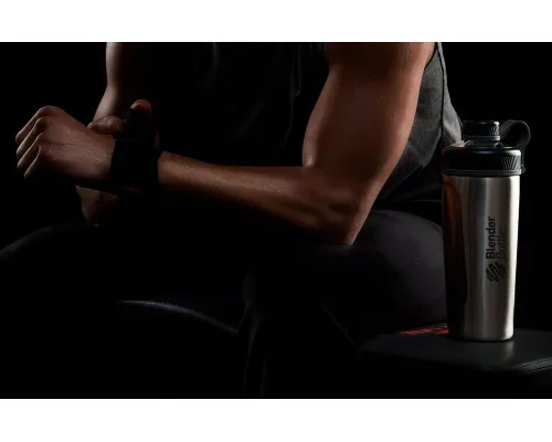 Спортивный шейкер Radian Insulated Stainless, глянцевый стальной Спортивный шейкер Radian Insulated Stainless, глянцевый стальной