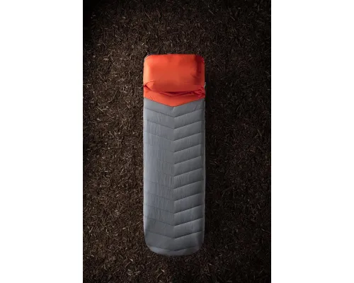 Чехол для туристического коврика Quilted V Sheet, серо-оранжевый