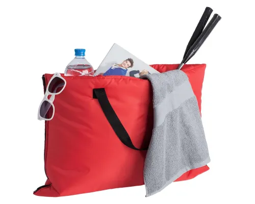 Пляжная сумка-трансформер Camper Bag, красная Пляжная сумка-трансформер Camper Bag, красная
