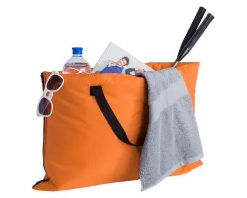 Пляжная сумка-трансформер Camper Bag, оранжевая Пляжная сумка-трансформер Camper Bag, оранжевая