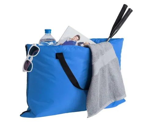 Пляжная сумка-трансформер Camper Bag, синяя Пляжная сумка-трансформер Camper Bag, синяя
