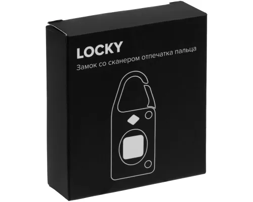 Замок биометрический Locky, черный
