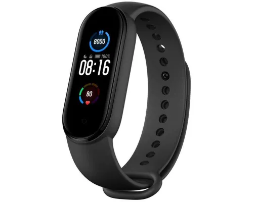 Фитнес браслет Mi Band 5, черный Фитнес браслет Mi Band 5, черный