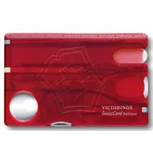Набор инструментов SwissCard Nailcare, красный