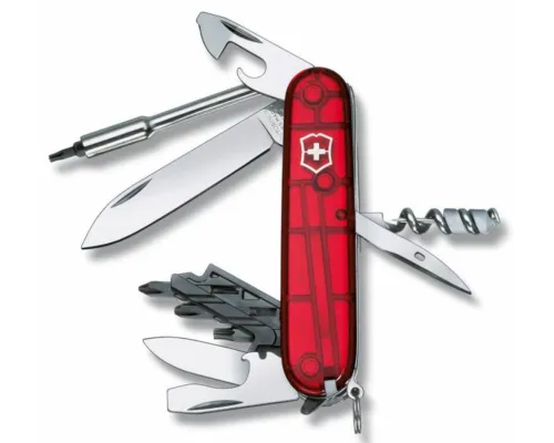 Офицерский нож CyberTool S, прозрачный красный Офицерский нож CyberTool S, прозрачный красный