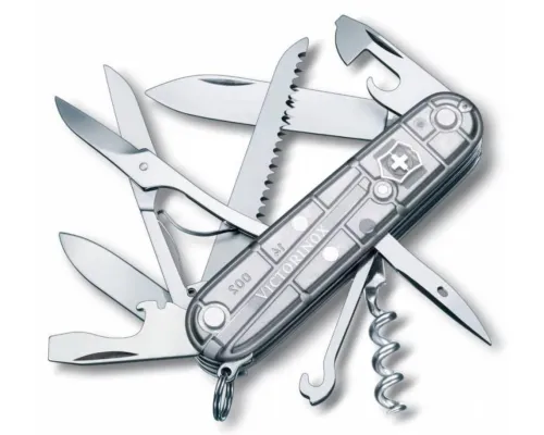 Офицерский нож Huntsman 91, прозрачный серебристый Офицерский нож Huntsman 91, прозрачный серебристый