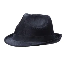 Шляпа Gentleman, черная с черной лентой