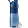 Спортивный шейкер SportMixer Twist Cap, большой, синий