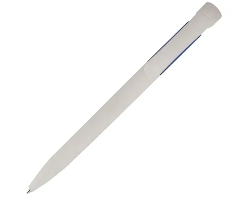 Ручка шариковая Bio-Pen, белая с синим