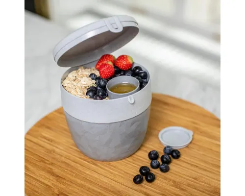 Ланчбокс Club Bento Organic, серый Ланчбокс Club Bento Organic, серый