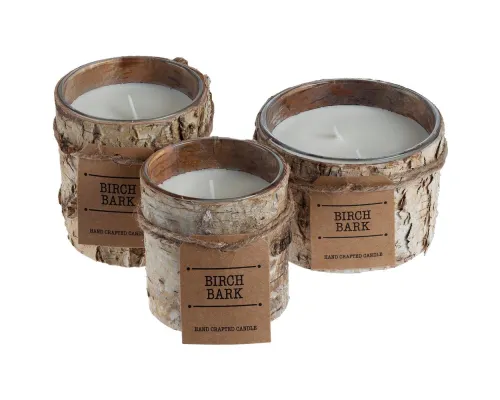 Свеча Birch Bark, большая Свеча Birch Bark, большая