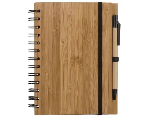 Блокнот на кольцах Bambook с шариковой ручкой Блокнот на кольцах Bambook с шариковой ручкой