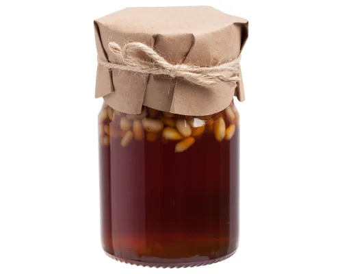Мед Bee To Bear, с кедровыми орехами Мед Bee To Bear, с кедровыми орехами