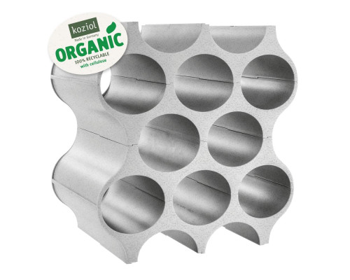 Подставка для бутылок Set-Up Organic, серая Подставка для бутылок Set-Up Organic, серая