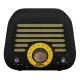 Колонка беспроводная RETRO L, цвет серый