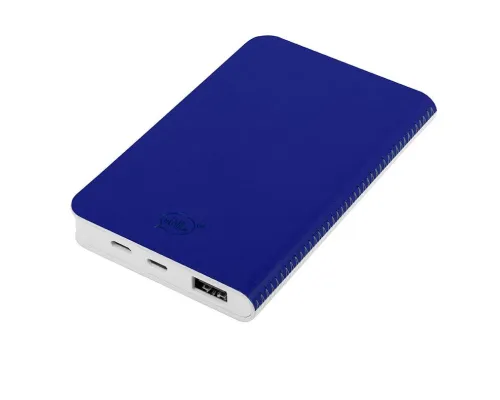 Универсальный аккумулятор "Franki" (4000mAh),белый с синим, 7,5х12,1х1,1см
